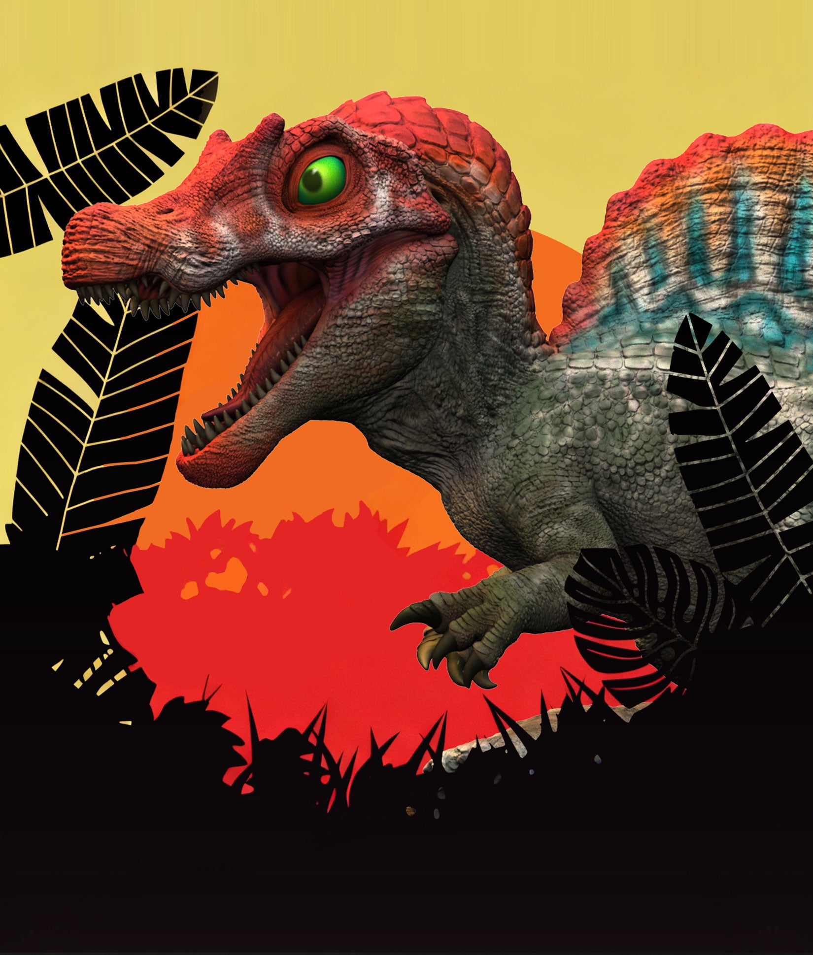 VIN ROUGE Spinosaurus Figure