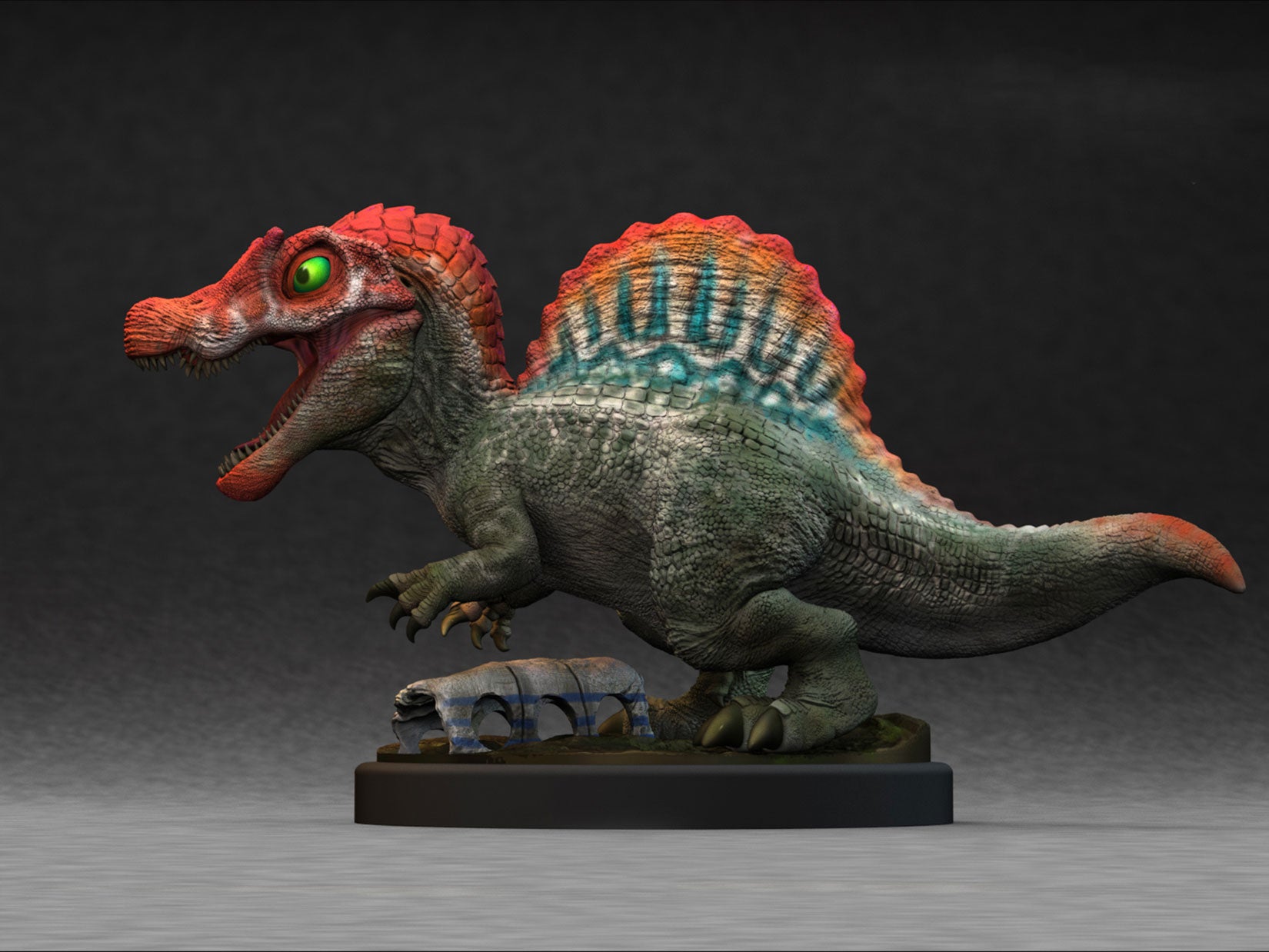 VIN ROUGE Spinosaurus Figure