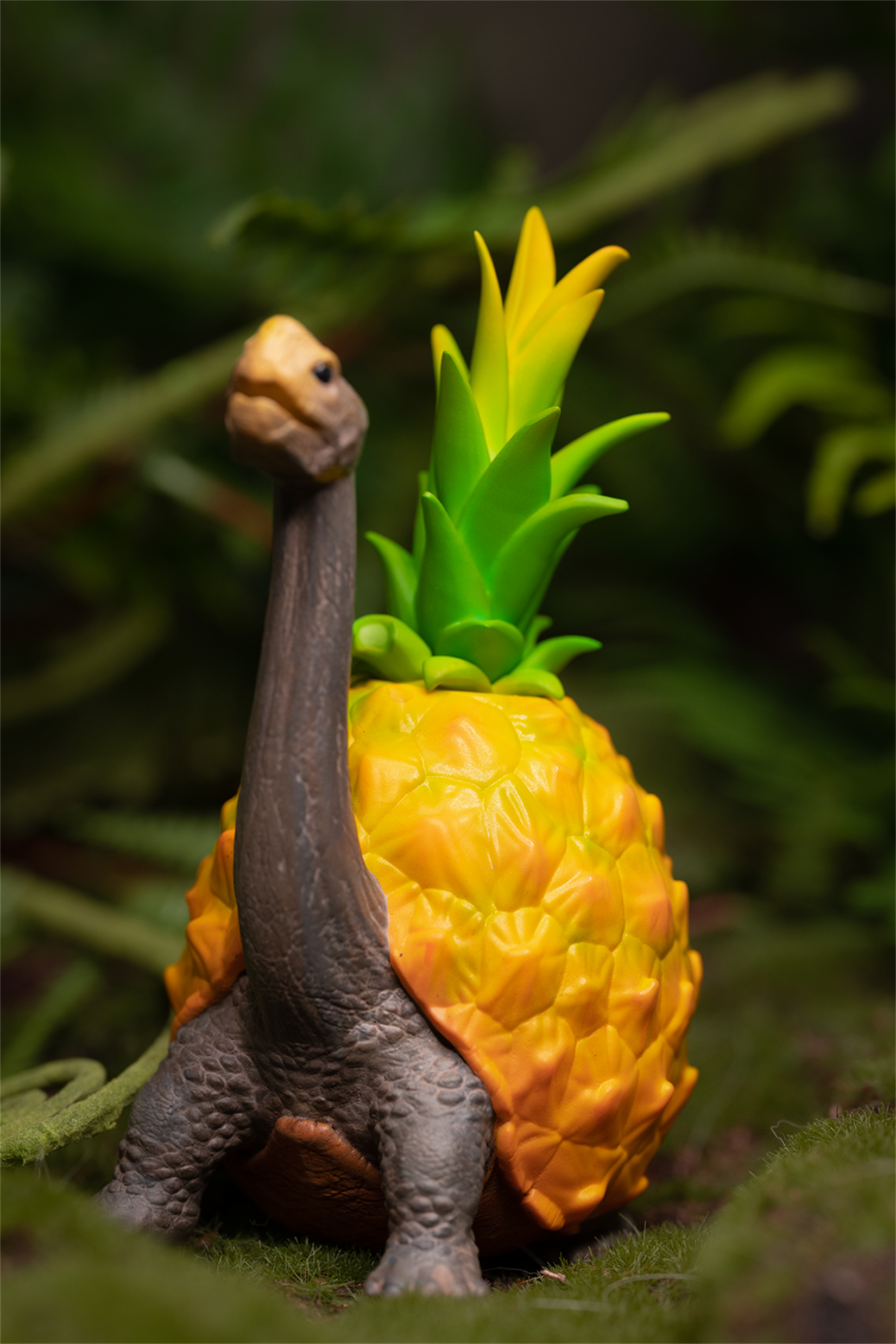 Pineapple Turtle Fruit Animal Decorative Figurine