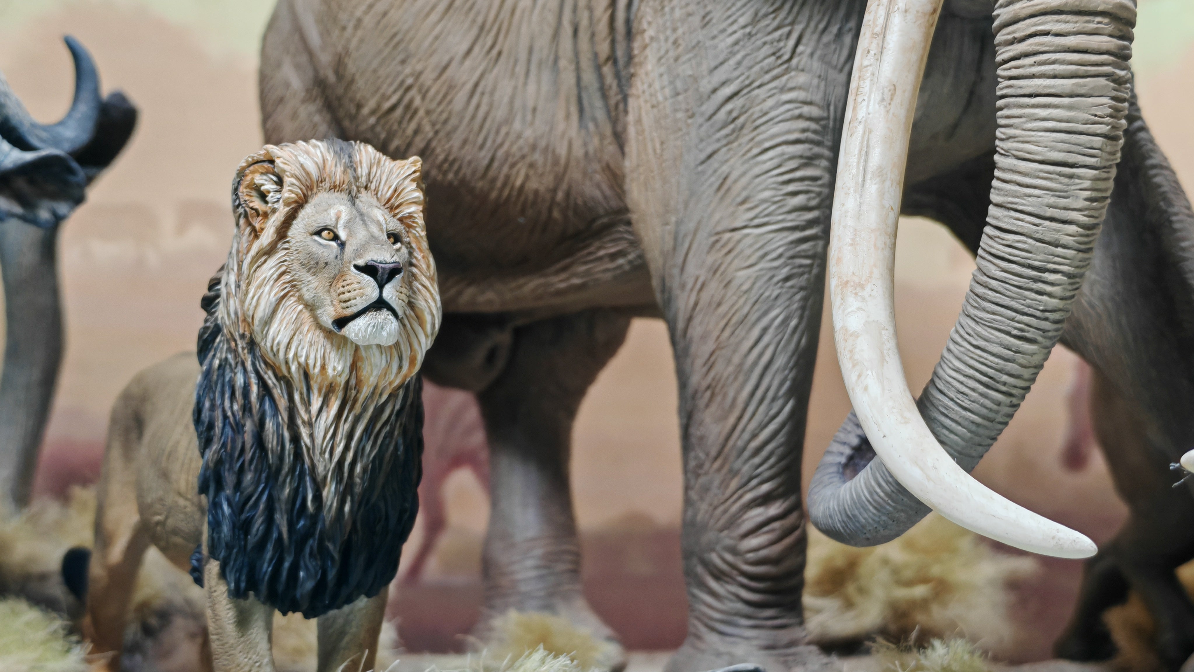 African Grand Scene Model