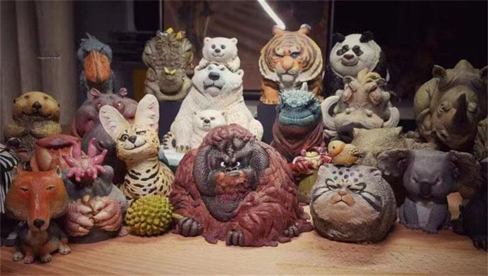 Orangutan Figure Animal Model Decor