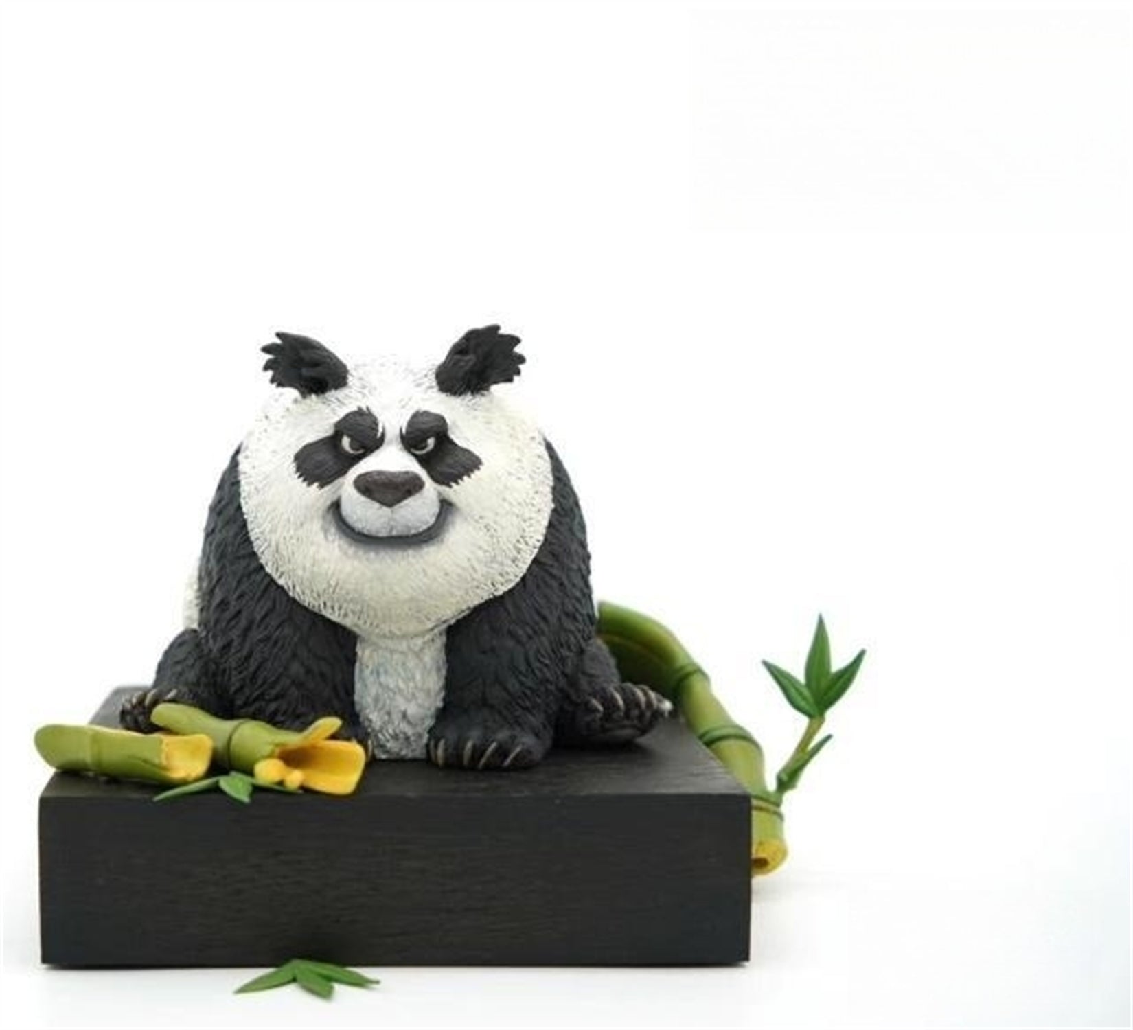 Panda and Bamboo Scene Model