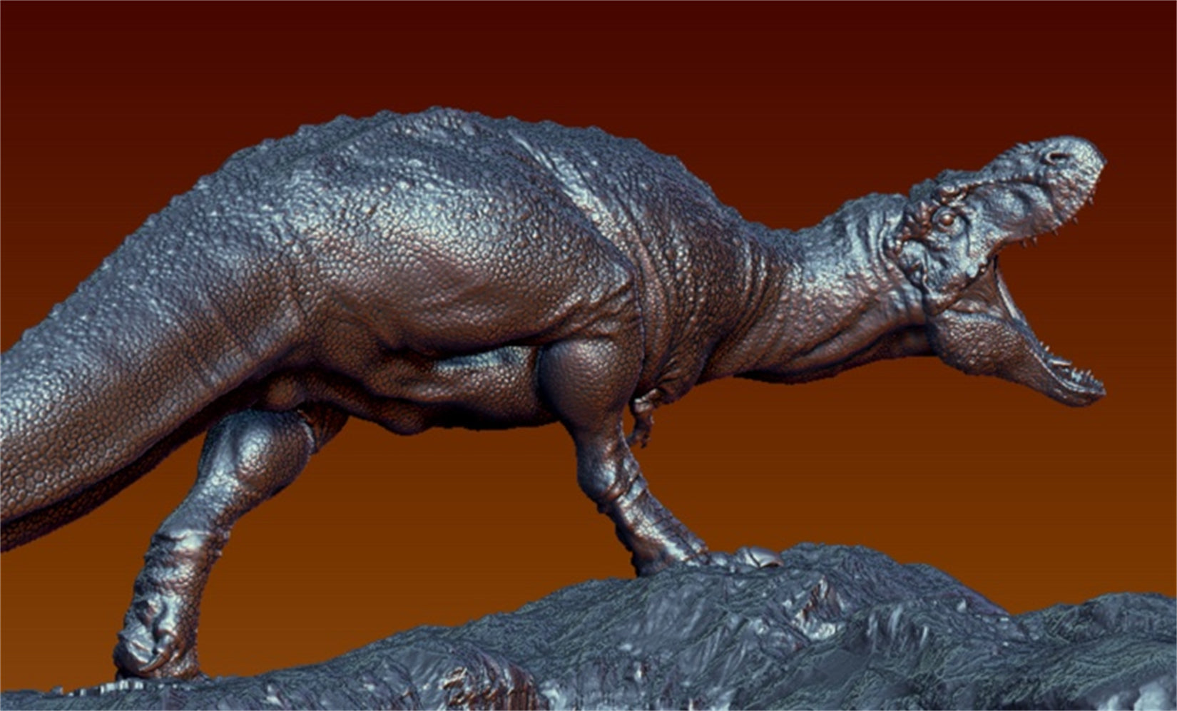 PASSION CHARGER 1/35 Scale Tarbosaurus VS Therizinosaurus Model