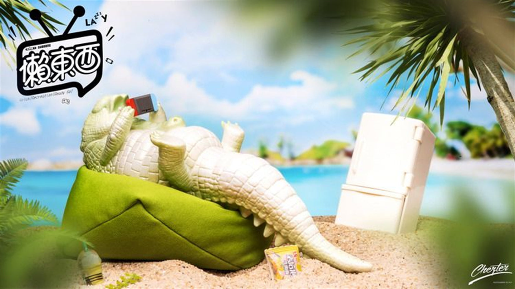 1/6 Scale Lazy Critters – Animals Lounging on the Sofa