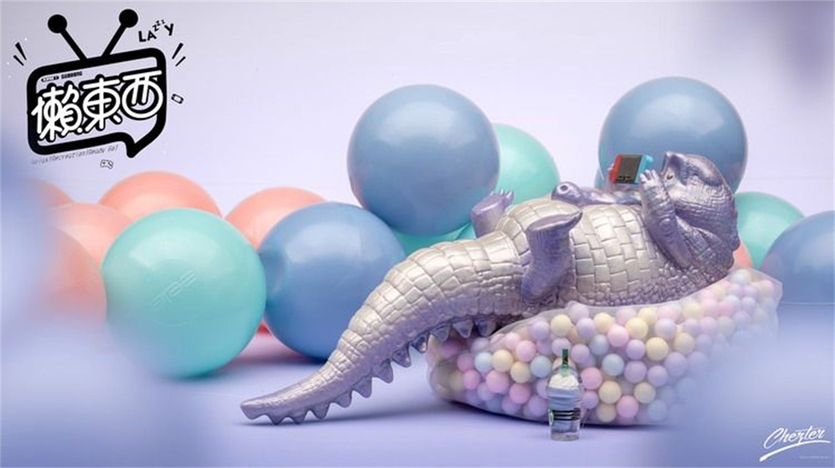 1/6 Scale Lazy Critters – Animals Lounging on the Sofa