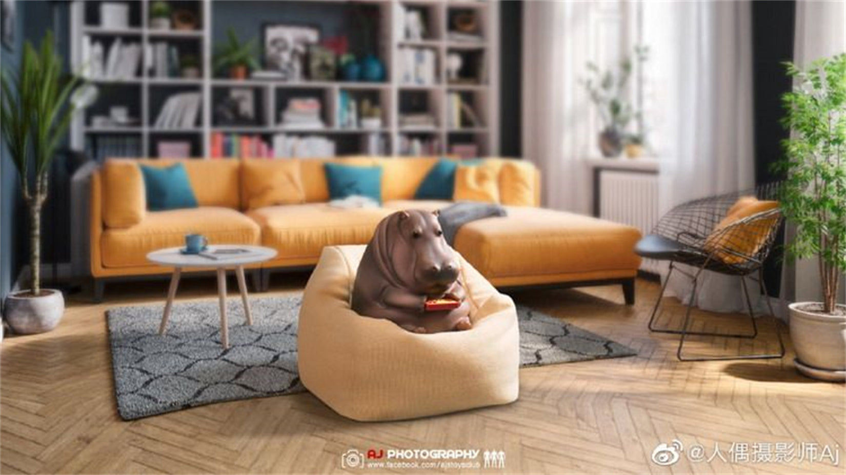 1/6 Scale Lazy Critters – Animals Lounging on the Sofa