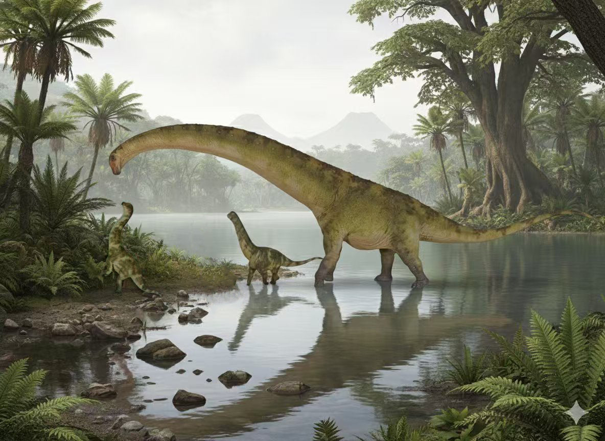 HAOLONGGOOD Sauroposeidon-Modell im Maßstab 1:35