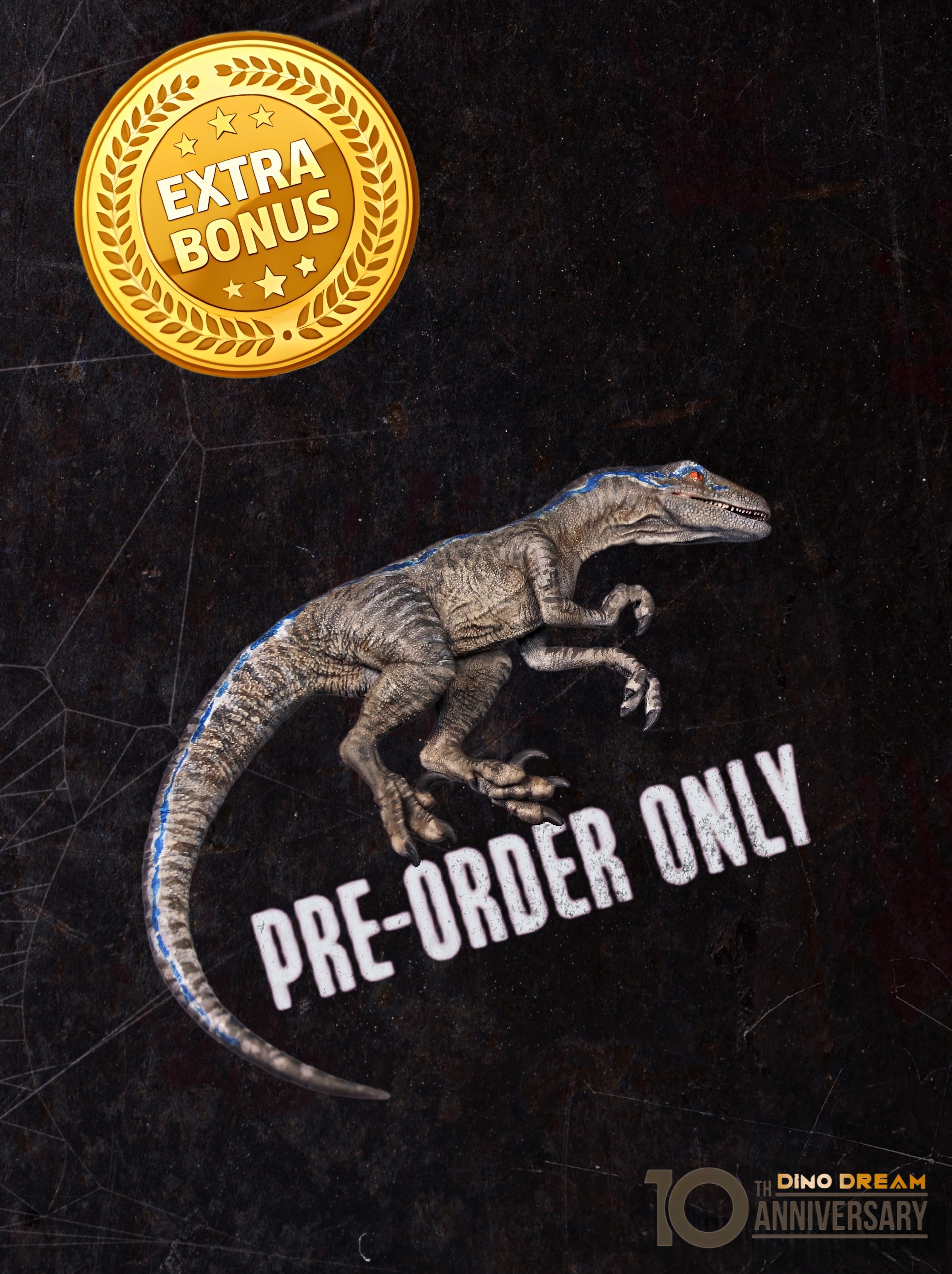 DINO DREAM 10th anniversary 1:30 Scale Indominus Rex DX Model