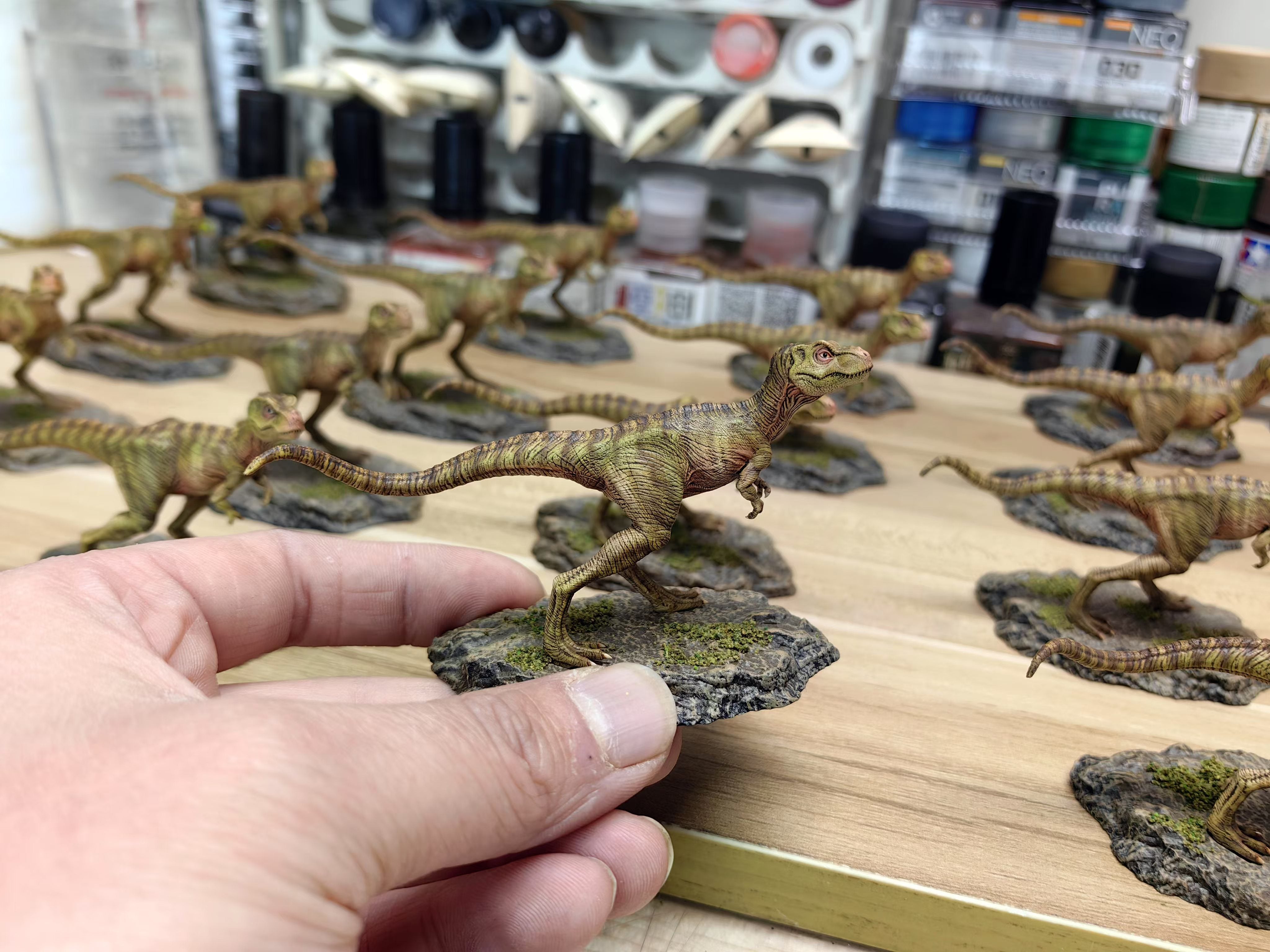 JM 1/35 Scale Juvenile Tyrannosaurus Rex Model