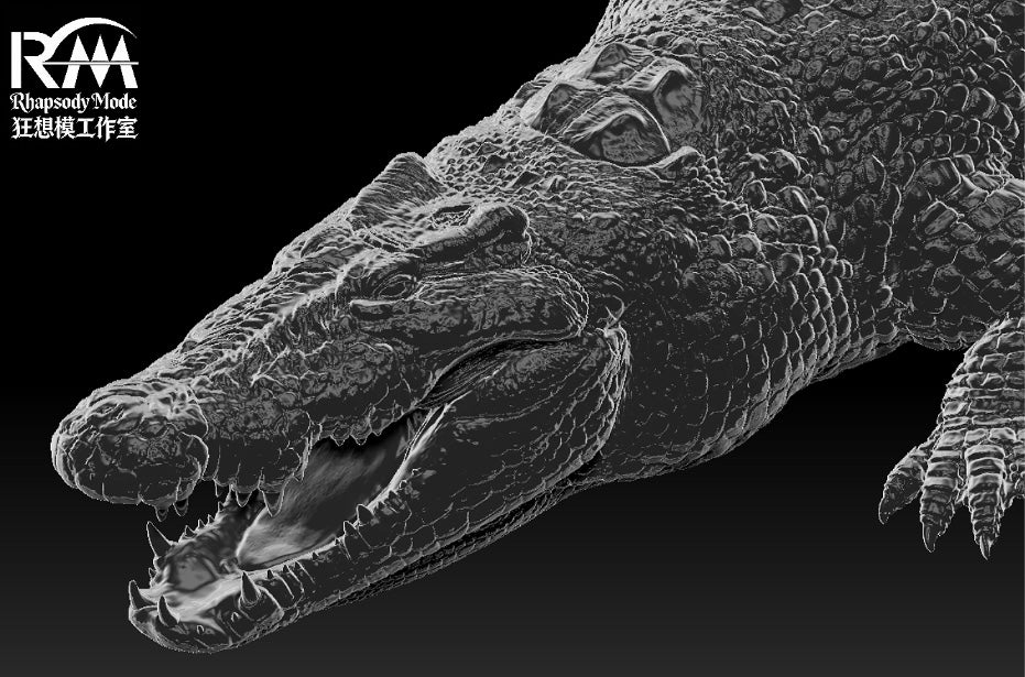 Rhapsody Mode Studio Nile Crocodile Gustave Model