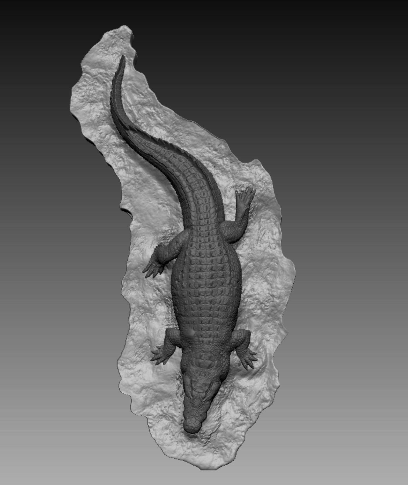 Rhapsody Mode Studio Nile Crocodile Gustave Model