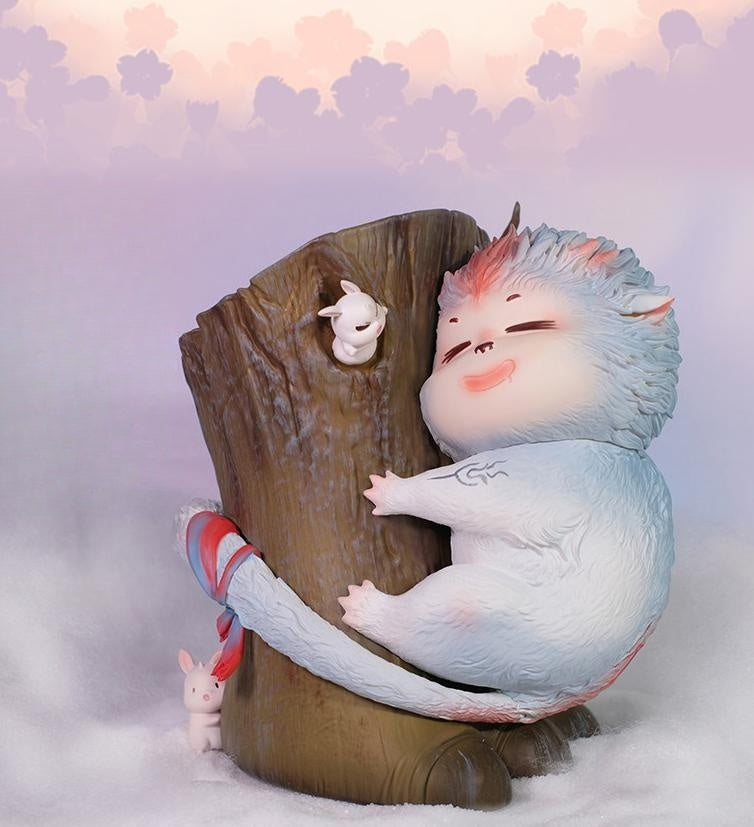 Mythical Animal 1:12 Scale Sleeping Creature Figurine