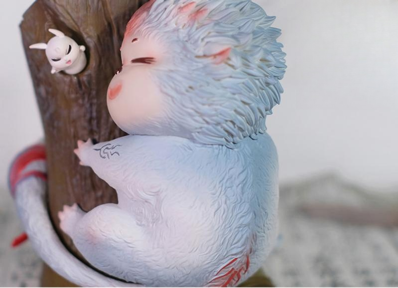 Mythical Animal 1:12 Scale Sleeping Creature Figurine