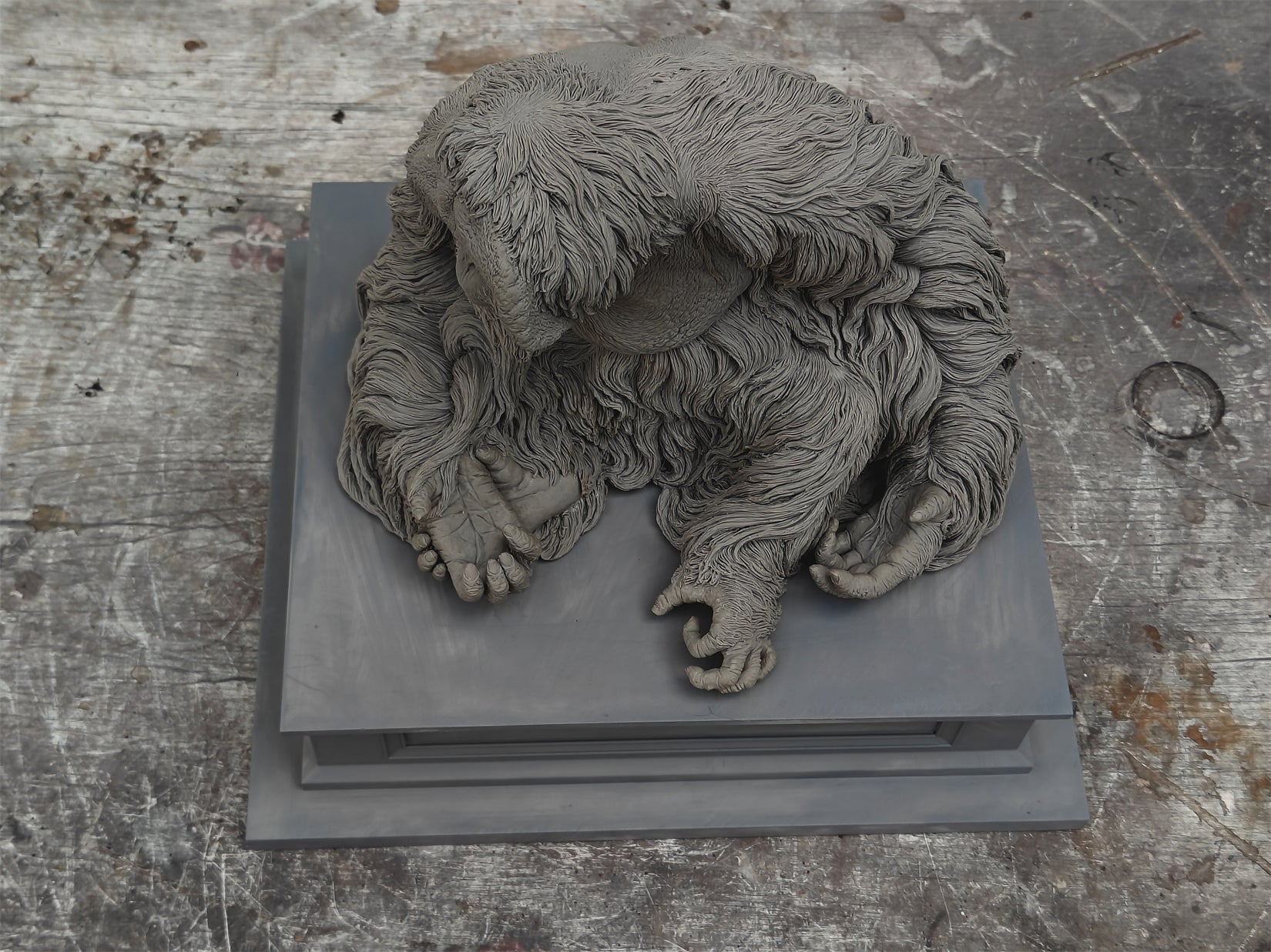 TUNAN Studio 1/6 Scale Bornean orangutan Model