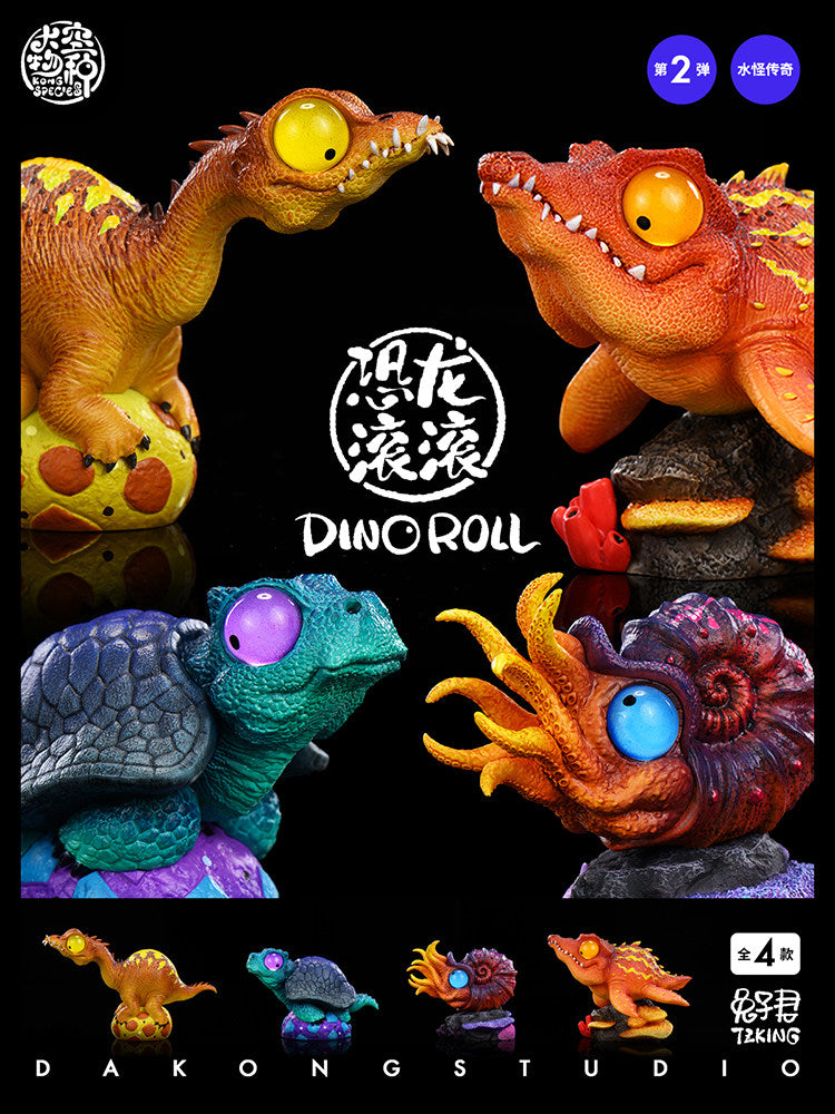 Dino Roll Water Monster Legend Series 02 Model