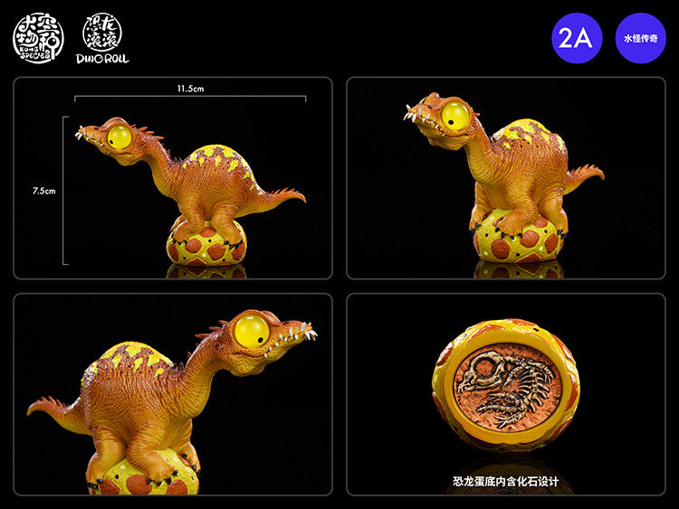Dino Roll Water Monster Legend Series 02 Model