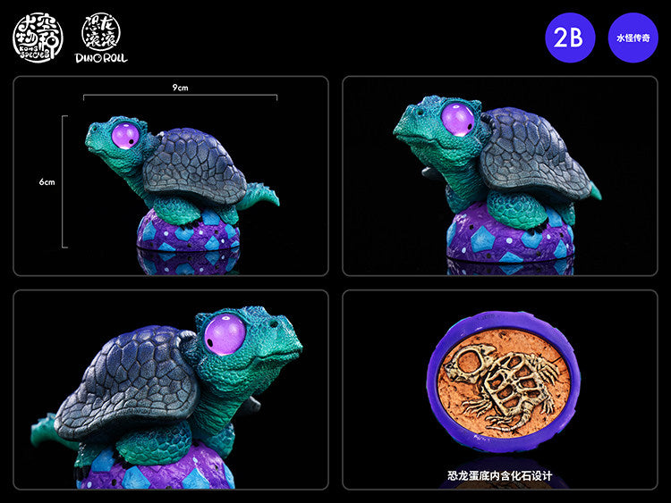 Dino Roll Water Monster Legend Series 02 Model