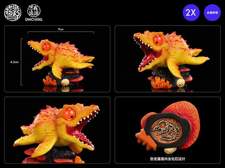 Dino Roll Water Monster Legend Series 02 Model