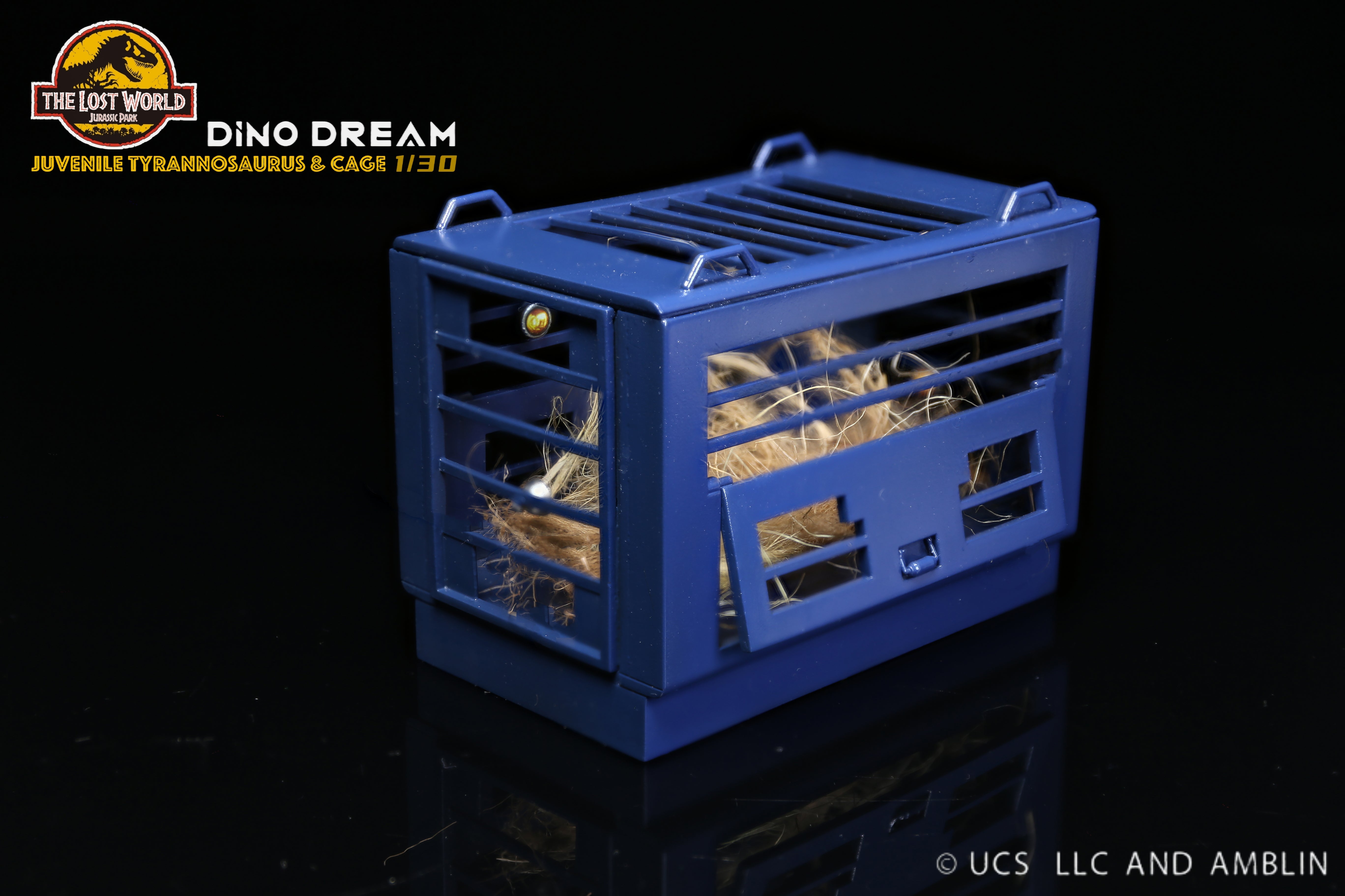 DINO DREAM 1/30 Scale Baby Trex Cage Model