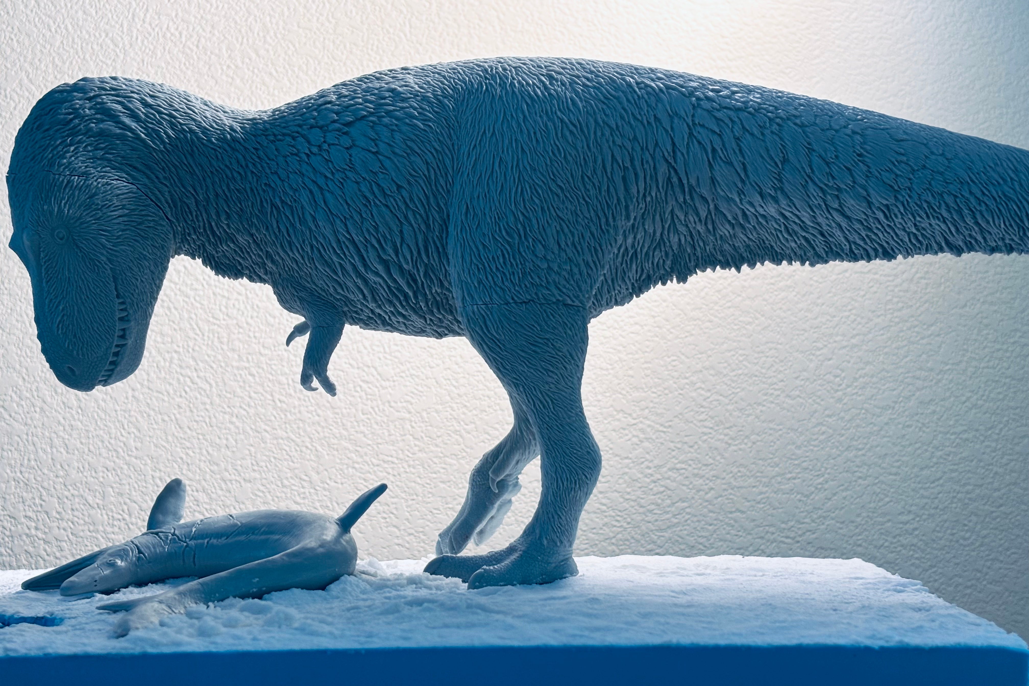 Cen DaoYi Studio 1:15 Scale Nanuqsaurus Juvenile Mosasaurus Scene Model
