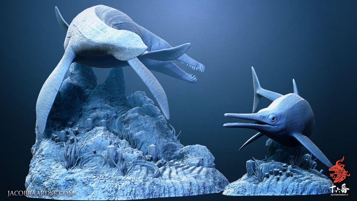SHOWANNA Kronosaurus Platypterygius Model