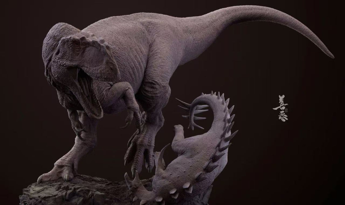 Aokhan Studio Yangchuanosaurus Chungkingosaurus Scene Model