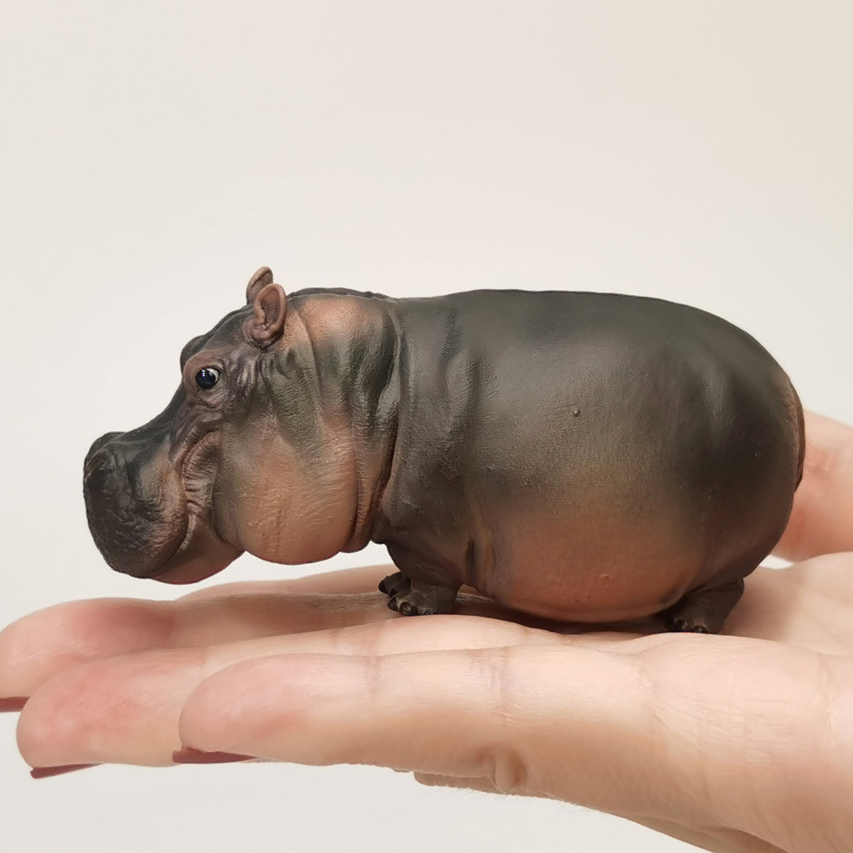 Hippopotamus Realistic Animal Figurine Home Decoration Gift