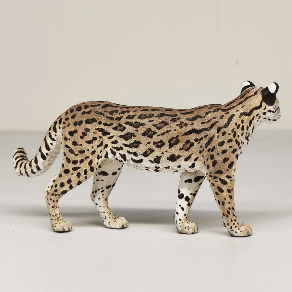 East China Leopard Cat Animal Figure Unpainted Version