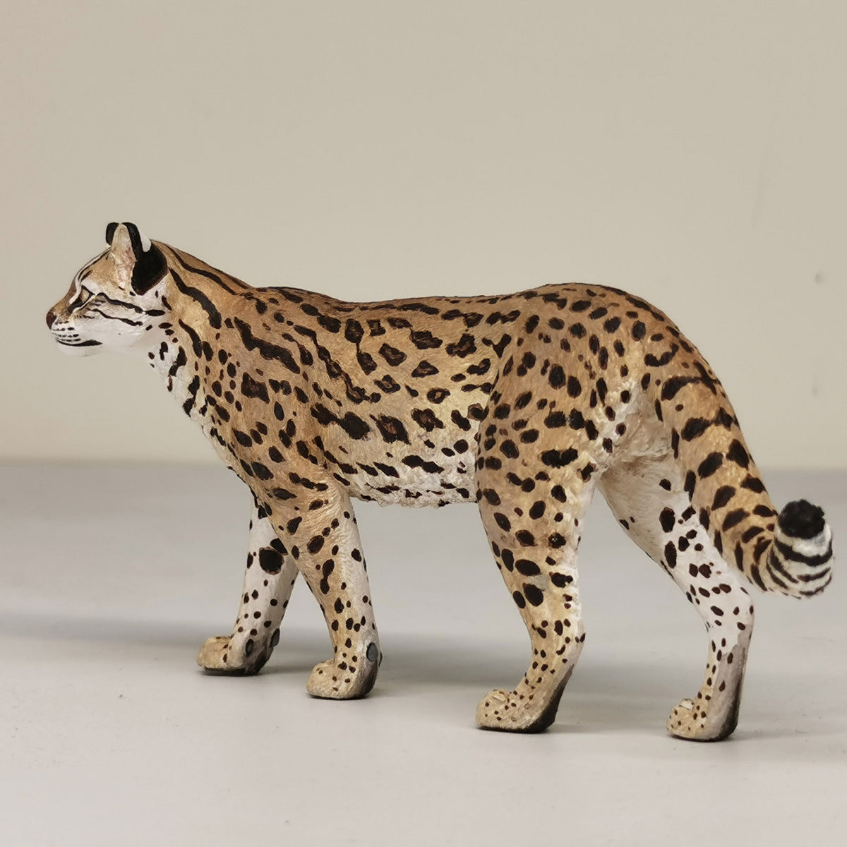 East China Leopard Cat Animal Figure Unpainted Version