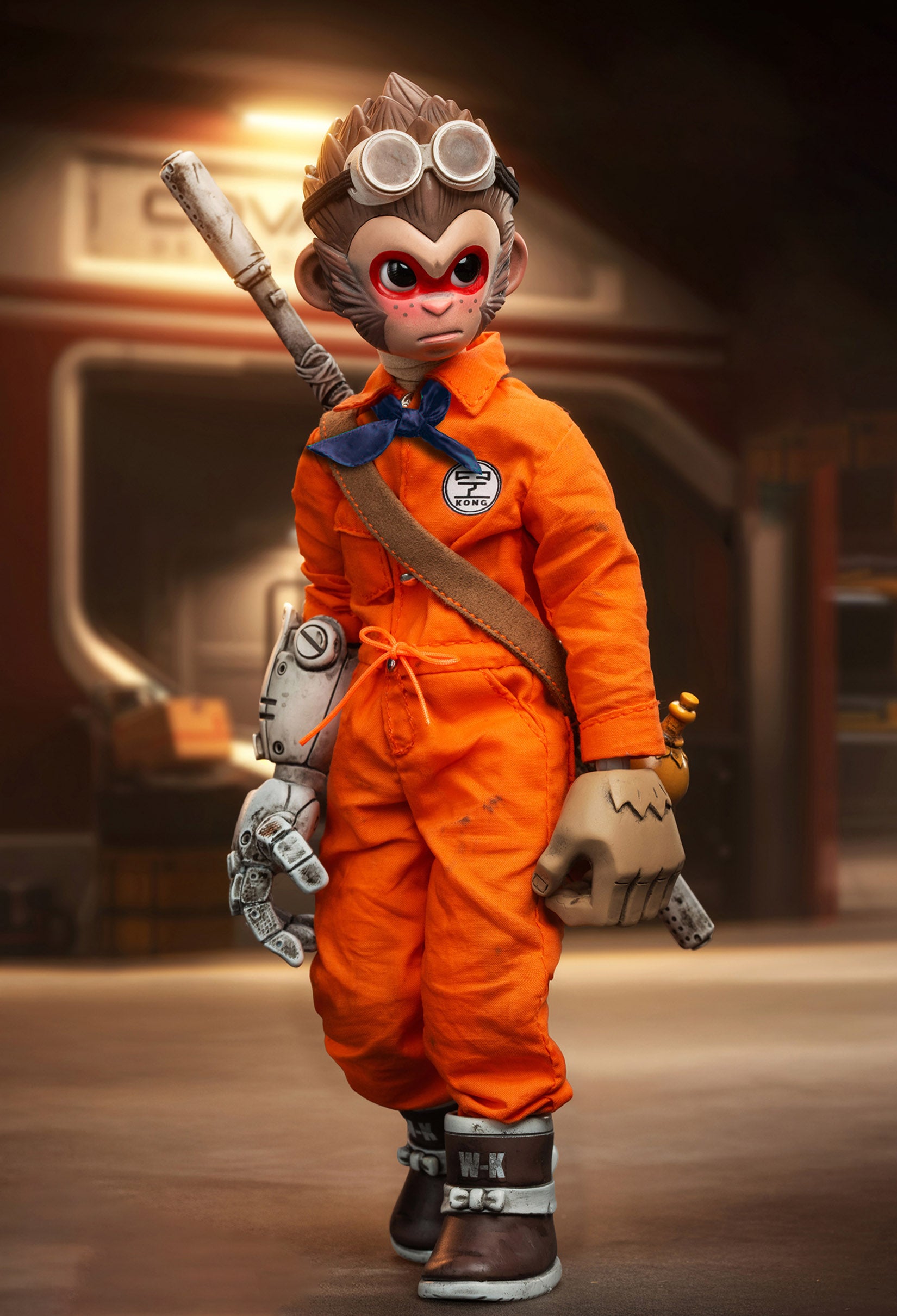 1:12 Scale Magic Monkey Model