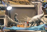 Tison Zhang 1/10 Scale Aucasaurus Pair VS Bajadasaurus Scene Model Kit