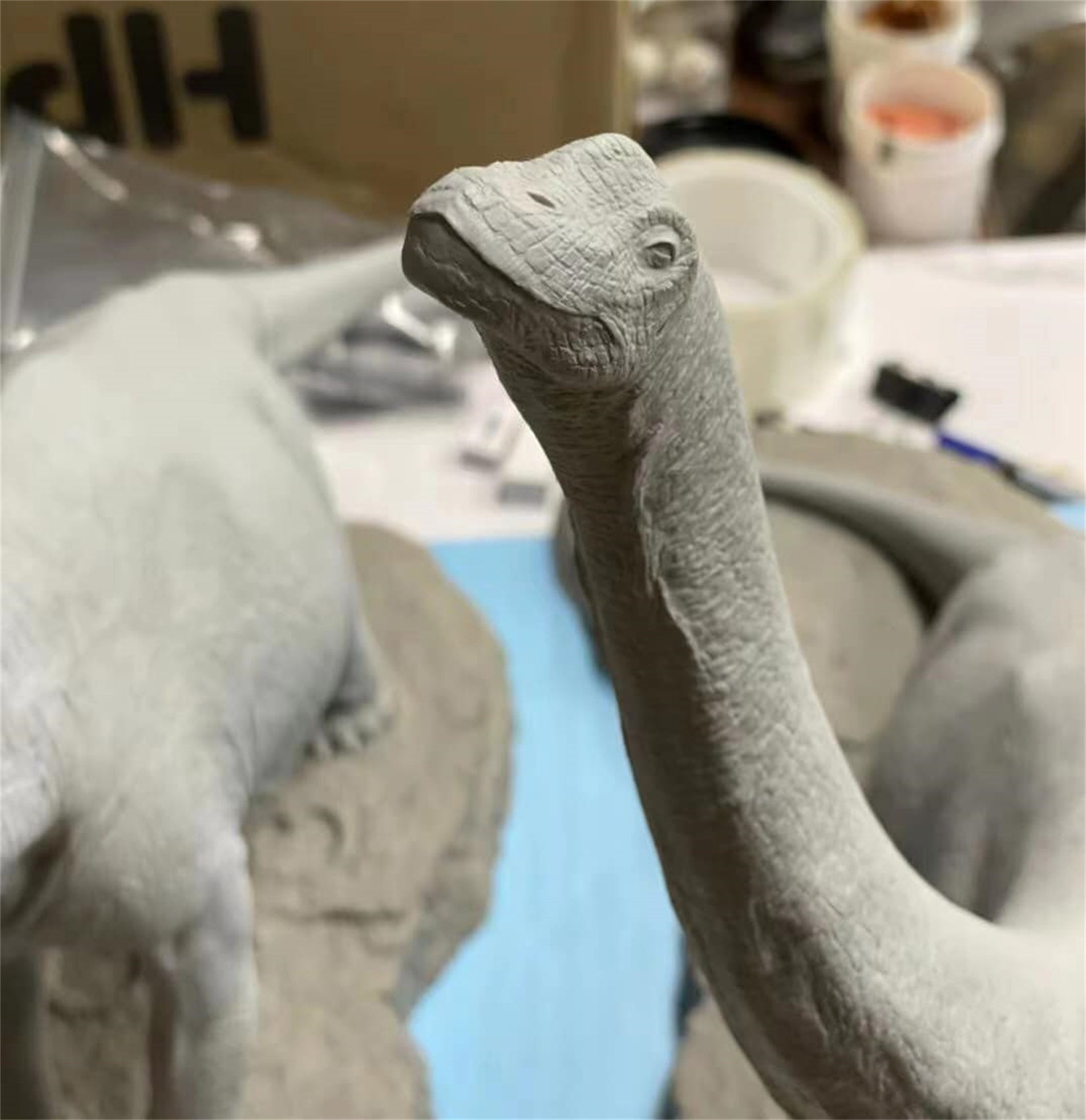 Tison Zhang 1/24 Scale Giraffatitan Scene Model