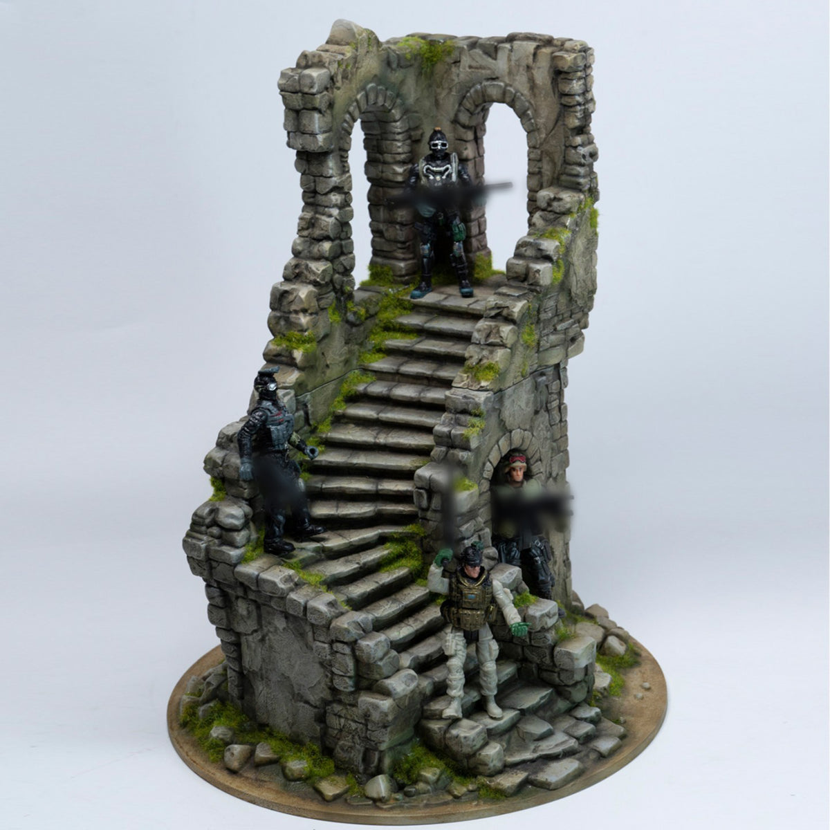 MMMTOYS 1: 18 Scale Ruins Tower of Disorder Model