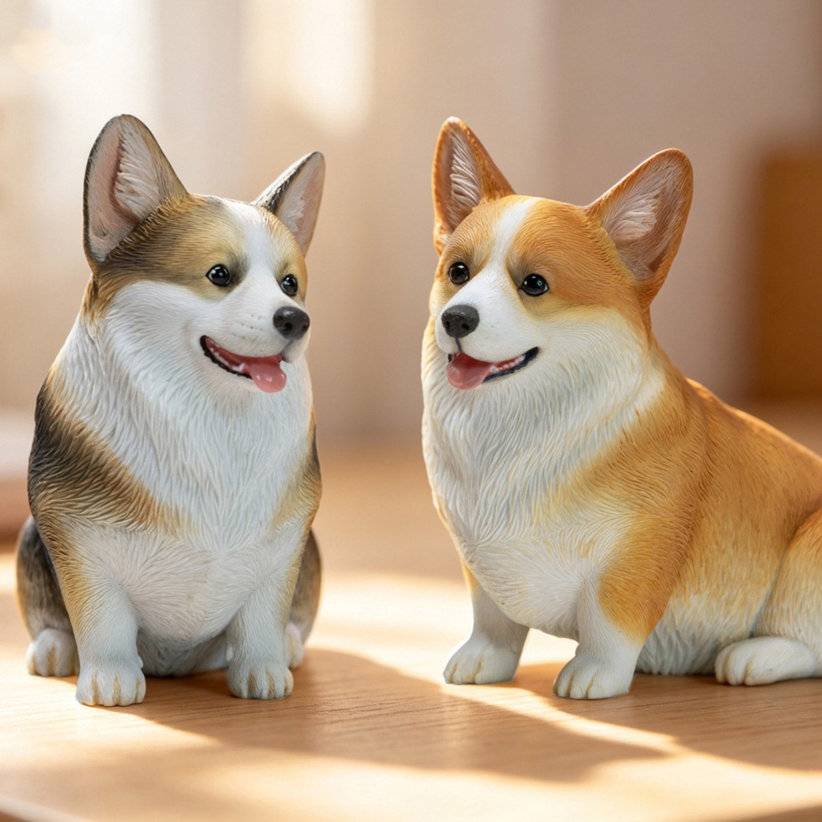 JXK Studio Sitting Corgi Figurine