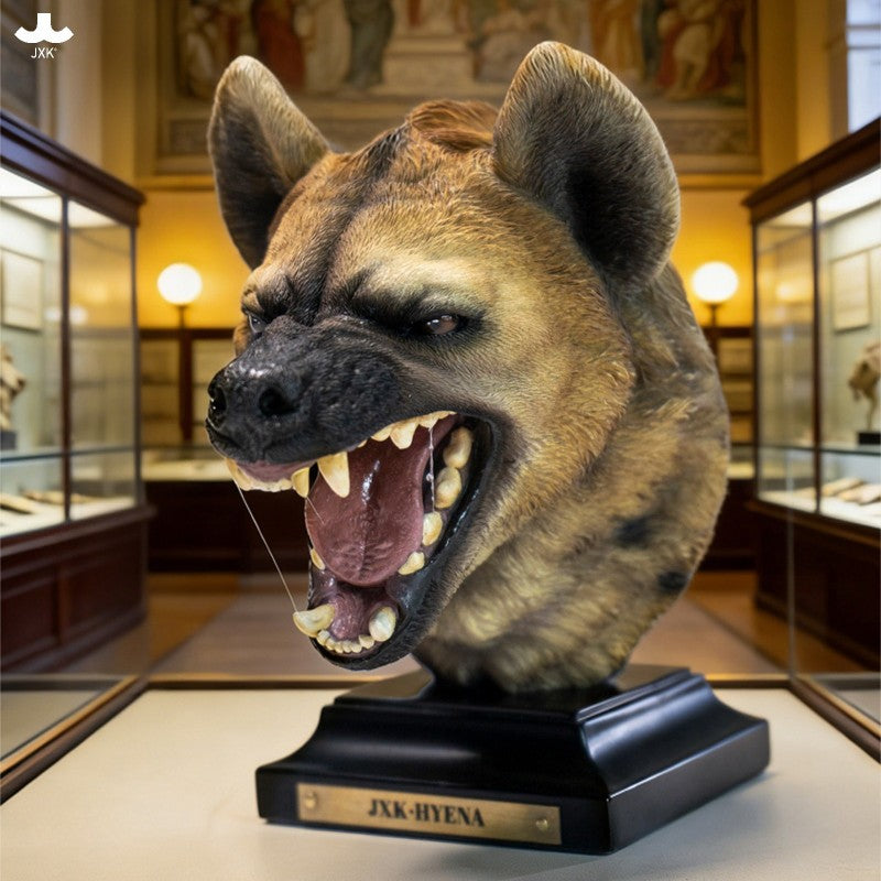 JXK  Hyena Head Statue Model