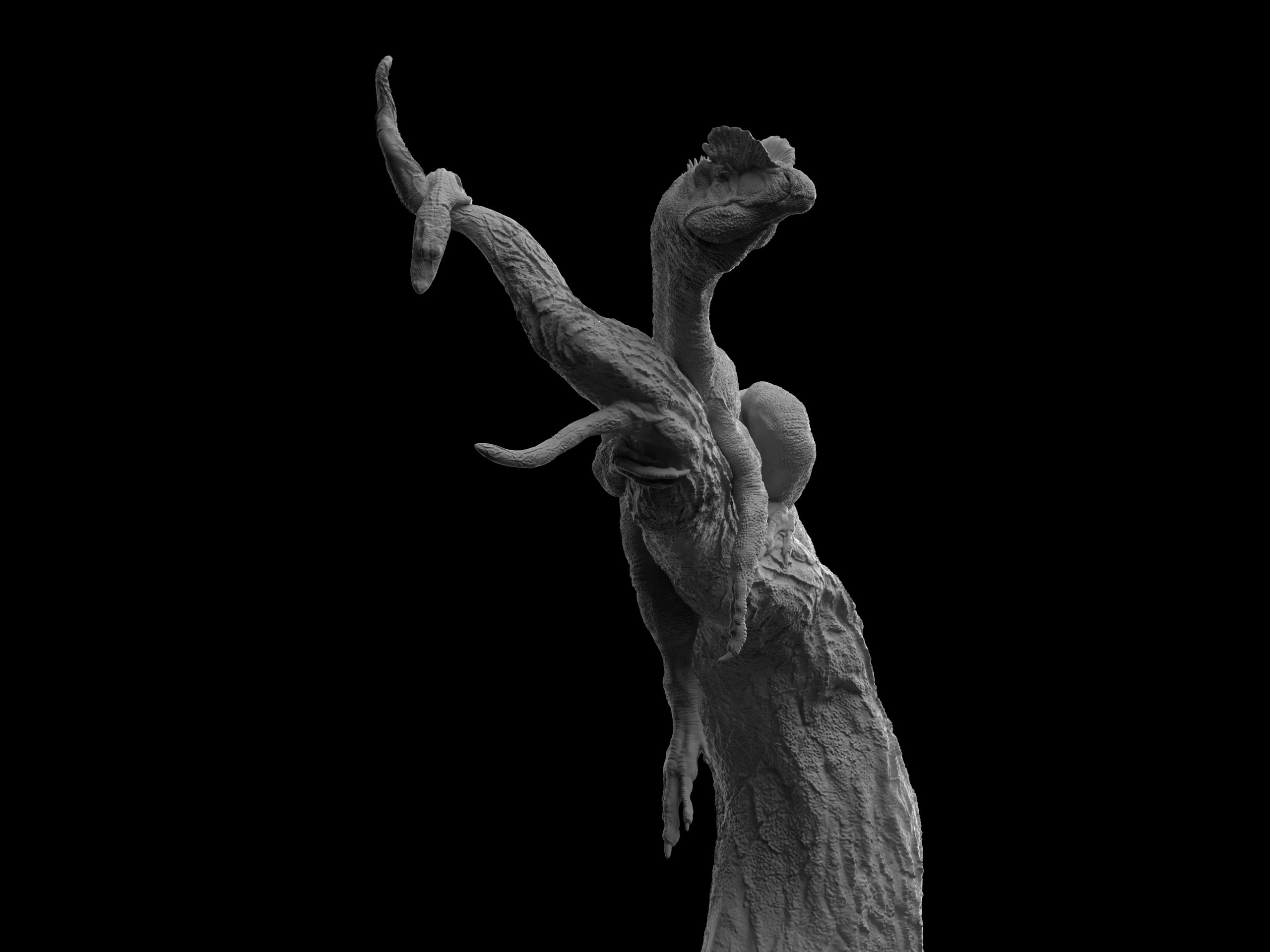 Creature Studio 1/35 Scale Dilophosaurus wetherilli Model