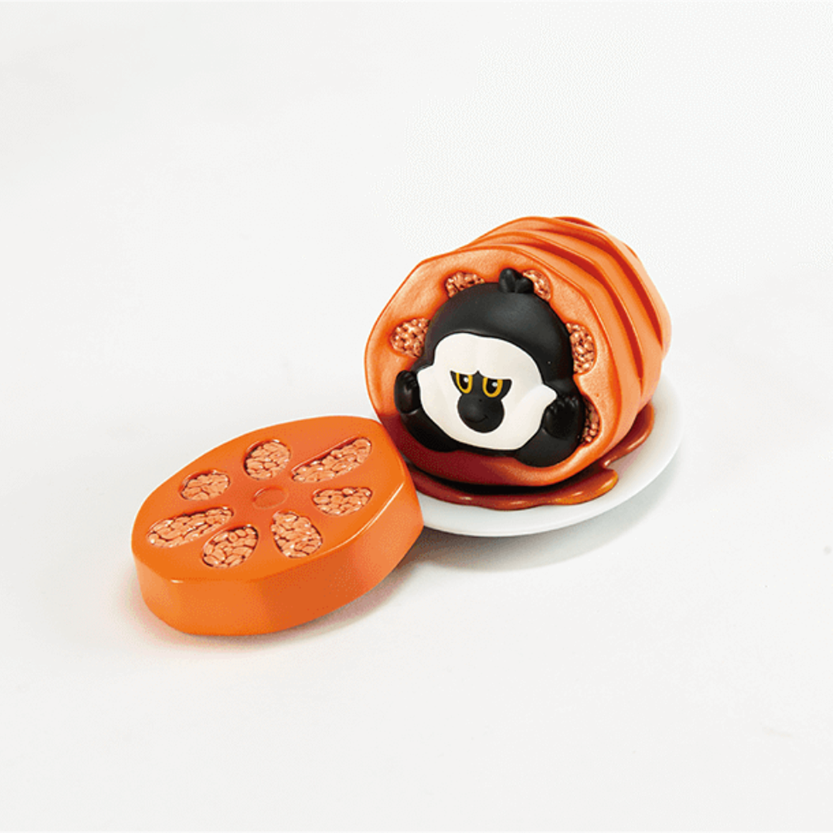 Hongshan Forest Zoo White-Faced Saki‌ Blind Box Model