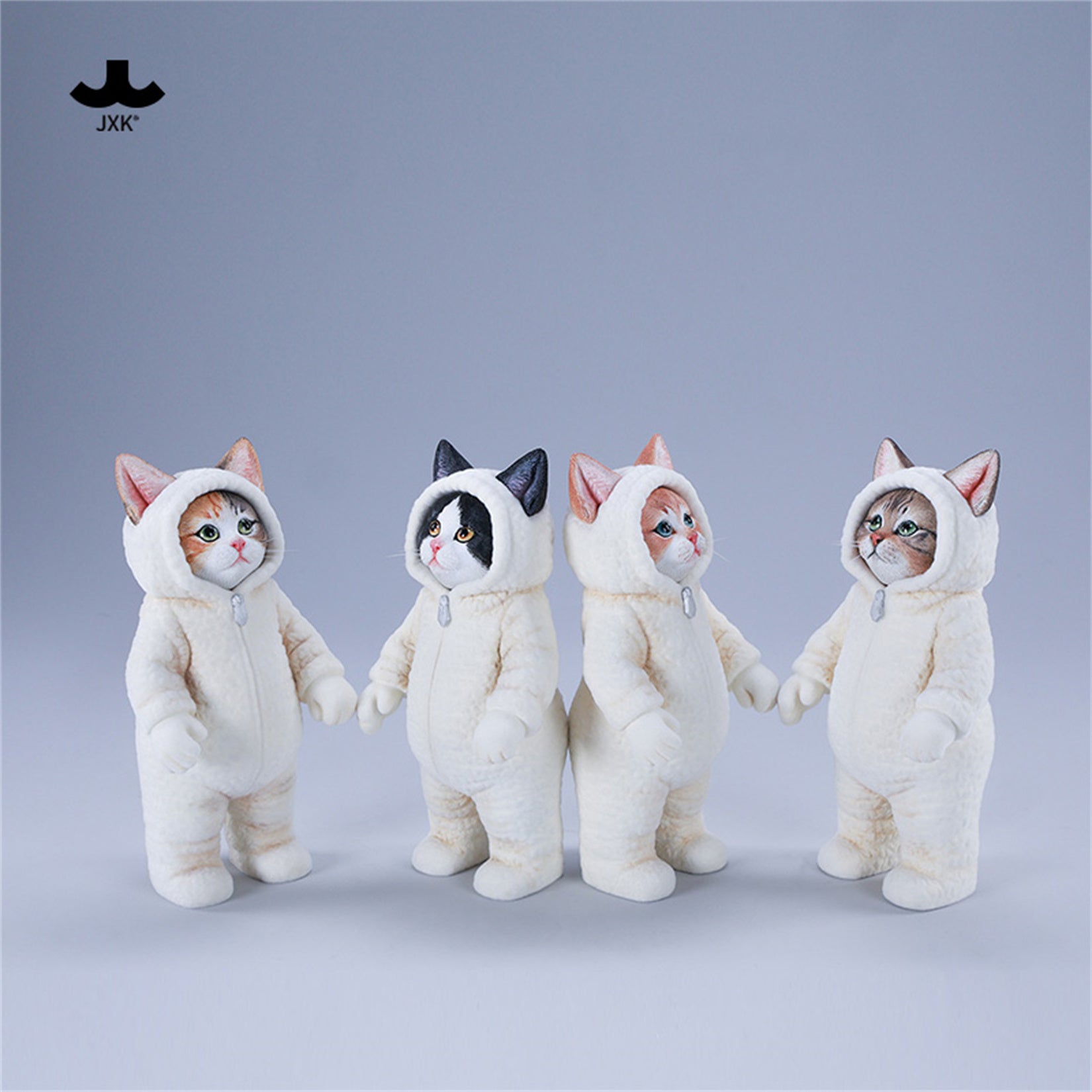 JXK Fluffy Cat Model