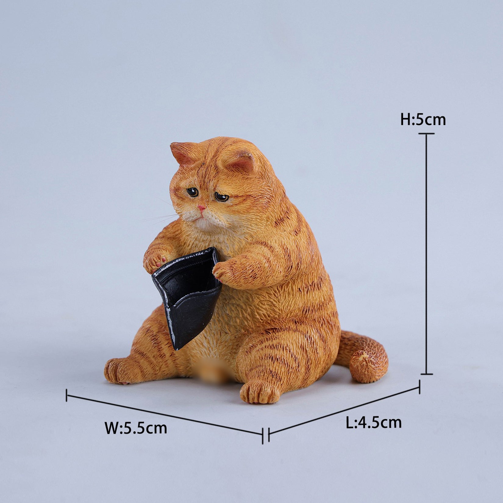 JXK Studio Empty Wallet Cat Model