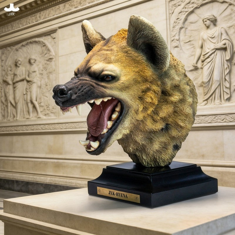 JXK Plus Hyena Head Statue Model