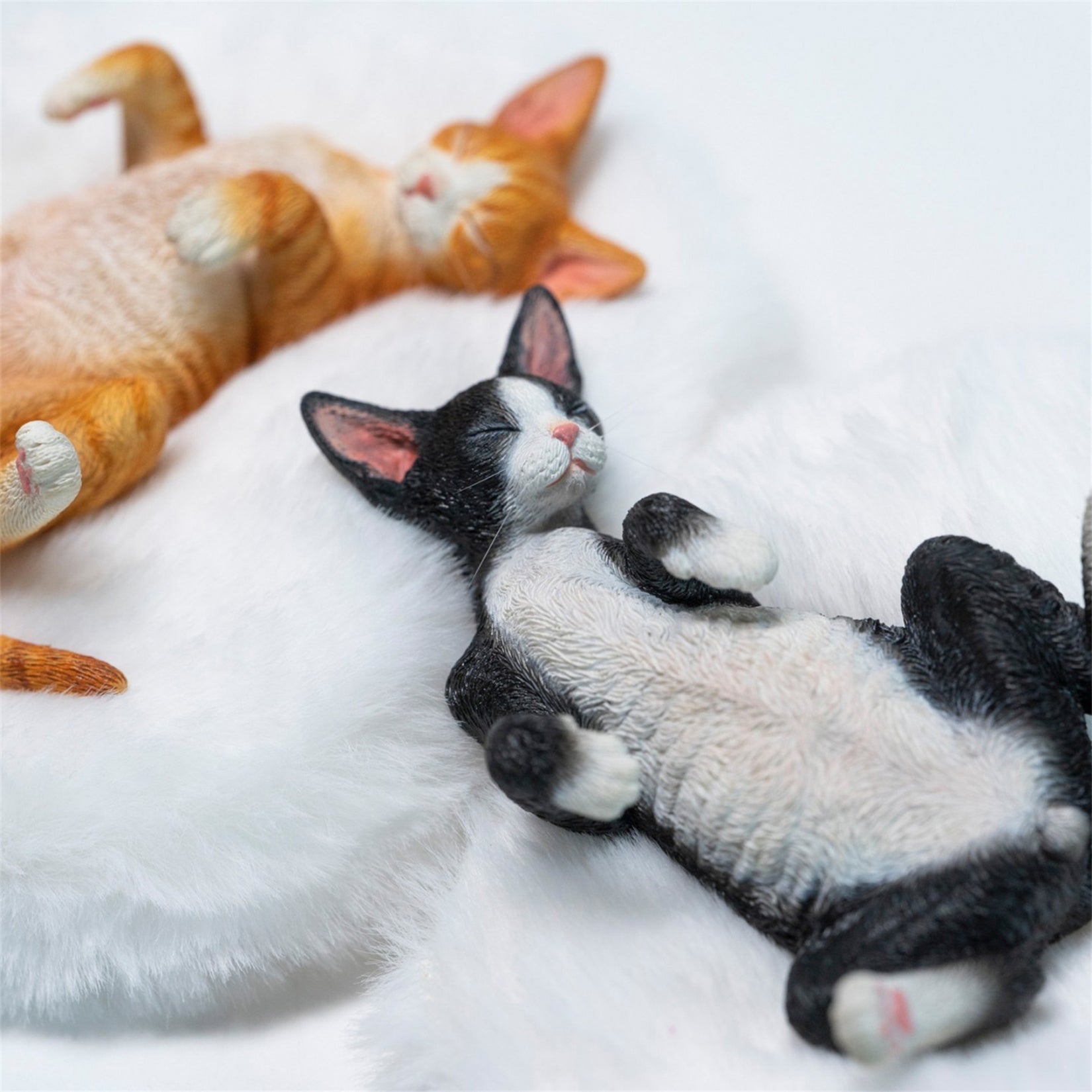 JXK Studio Resting Little Devon Rex Model