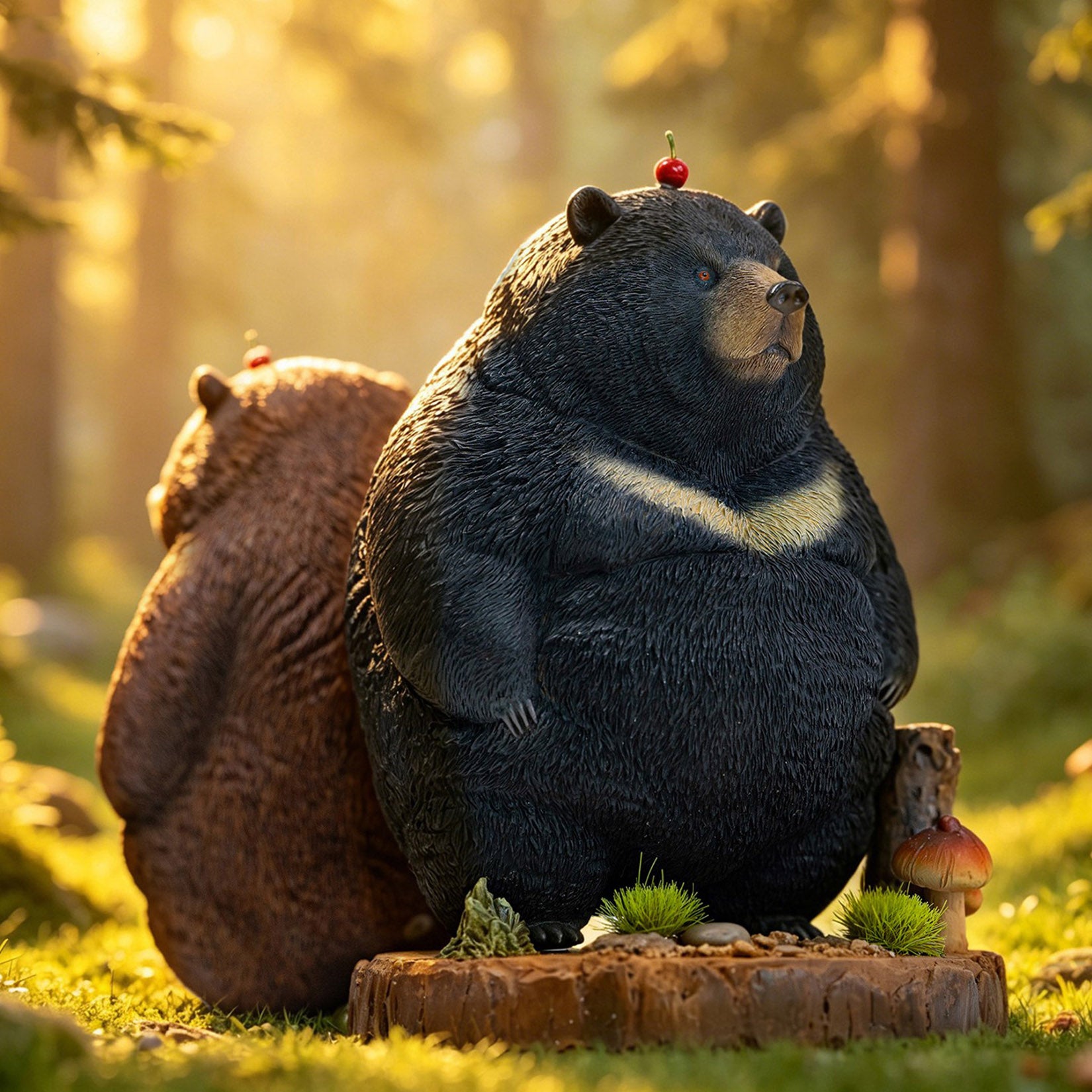 JXK Studio Chubby Bear Model