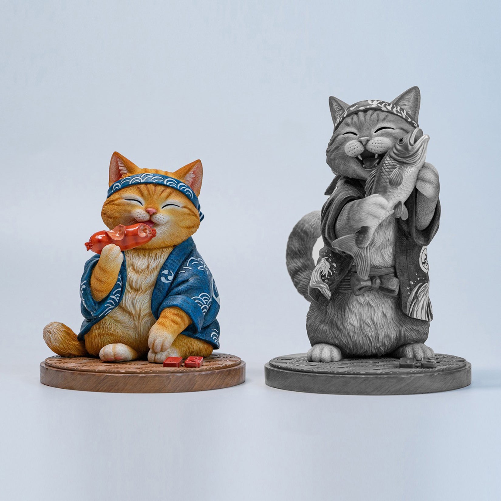 JXK Studio Octopus Intestine Cat Boss Model