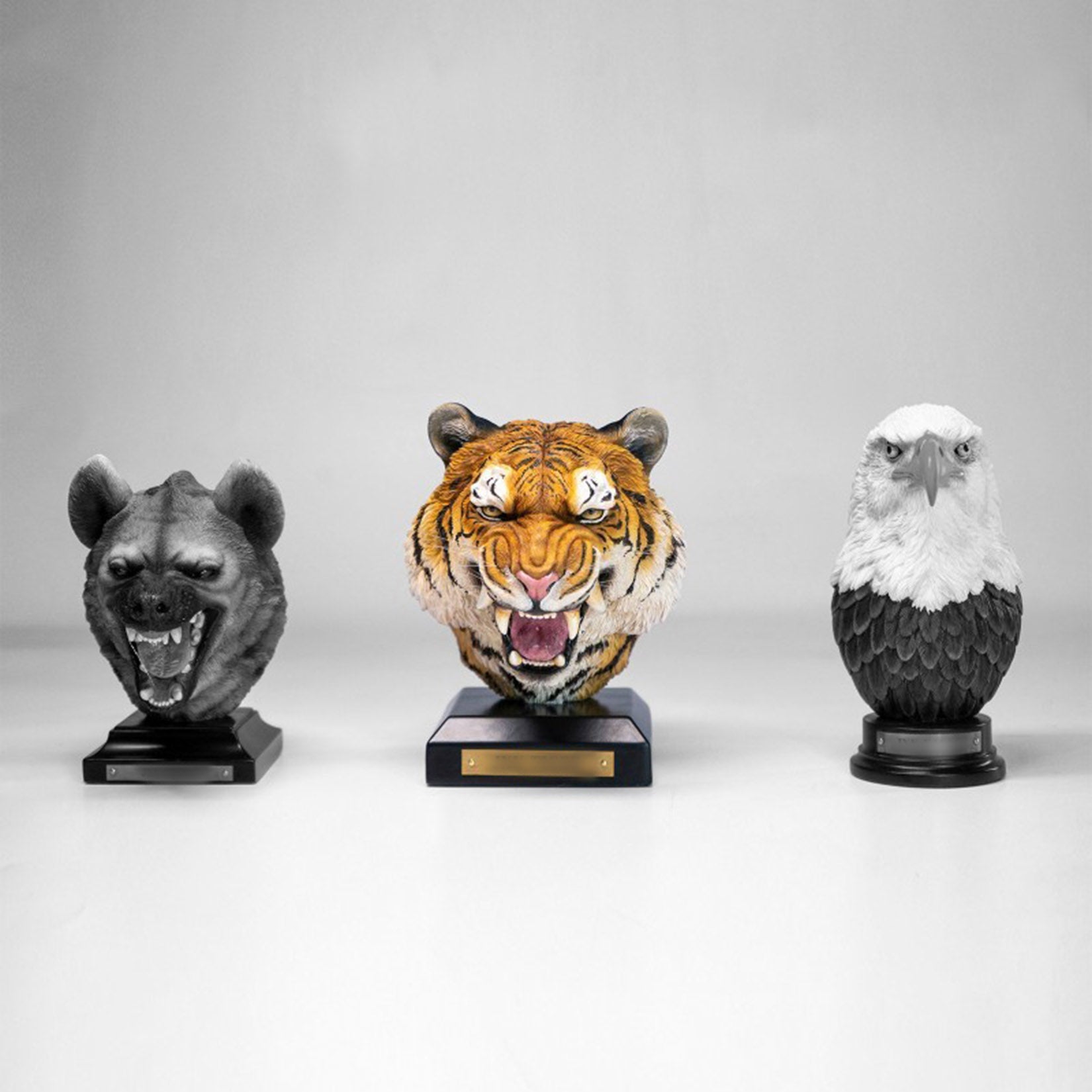 JXK Tiger Head Statue Figure