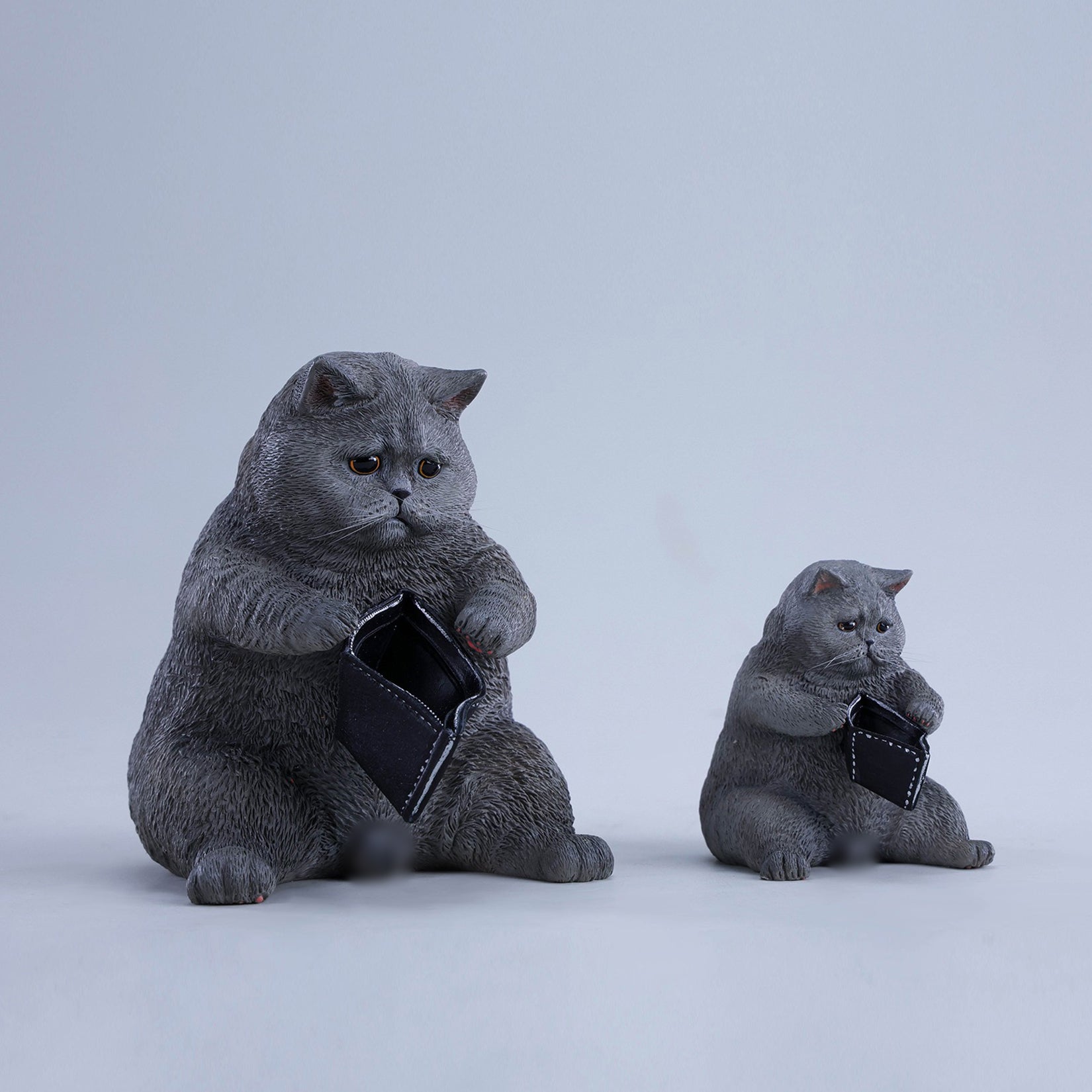 JXK Studio Empty Wallet Cat Model
