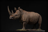 De CLAY Studio White rhinoceros Model