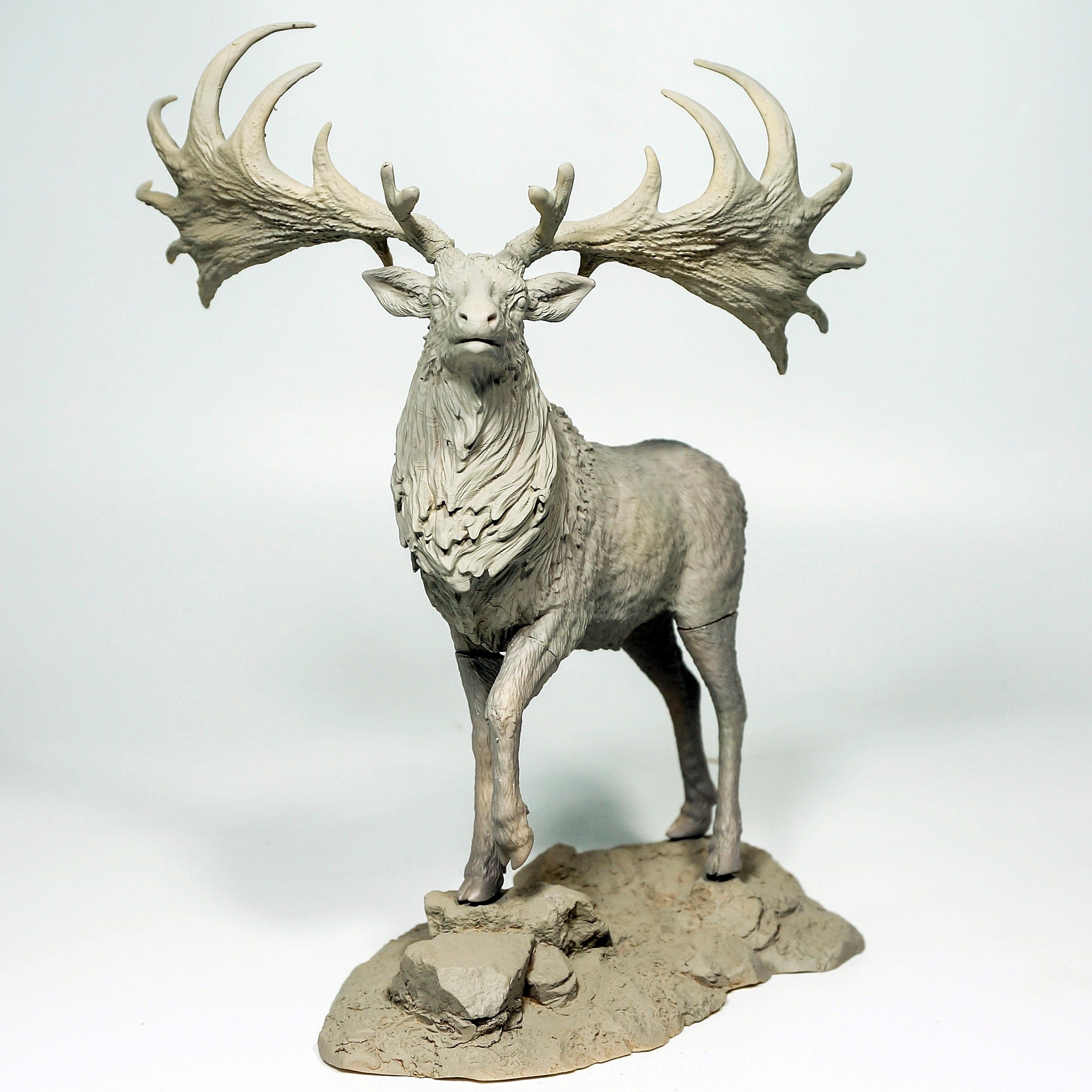De CLAY Studio Megaloceros giganteus Statue Kit