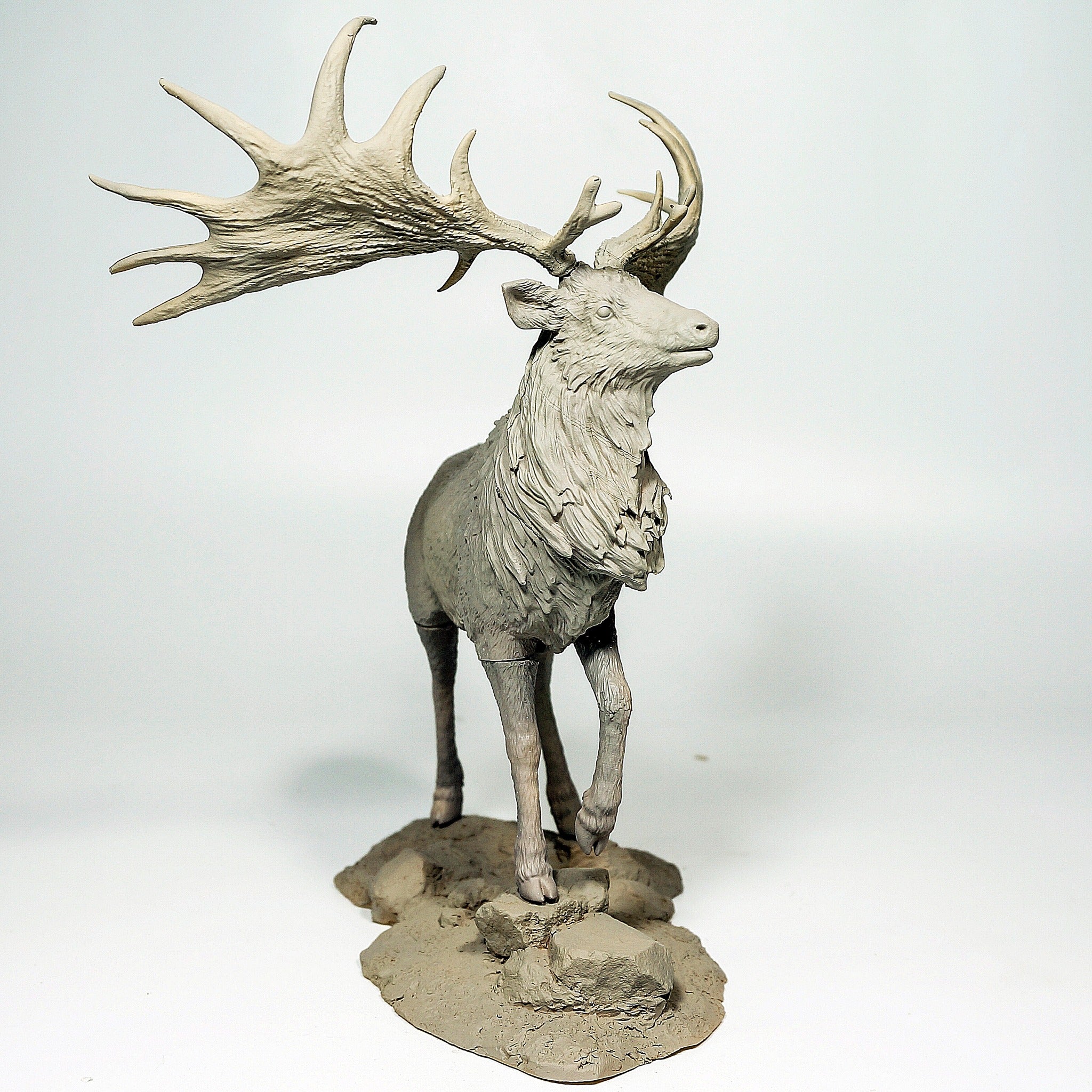 De CLAY Studio Megaloceros giganteus Statue Kit