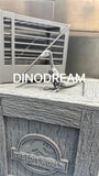 DINO DREAM 1:5 Scale Compsognathus Cage Statue
