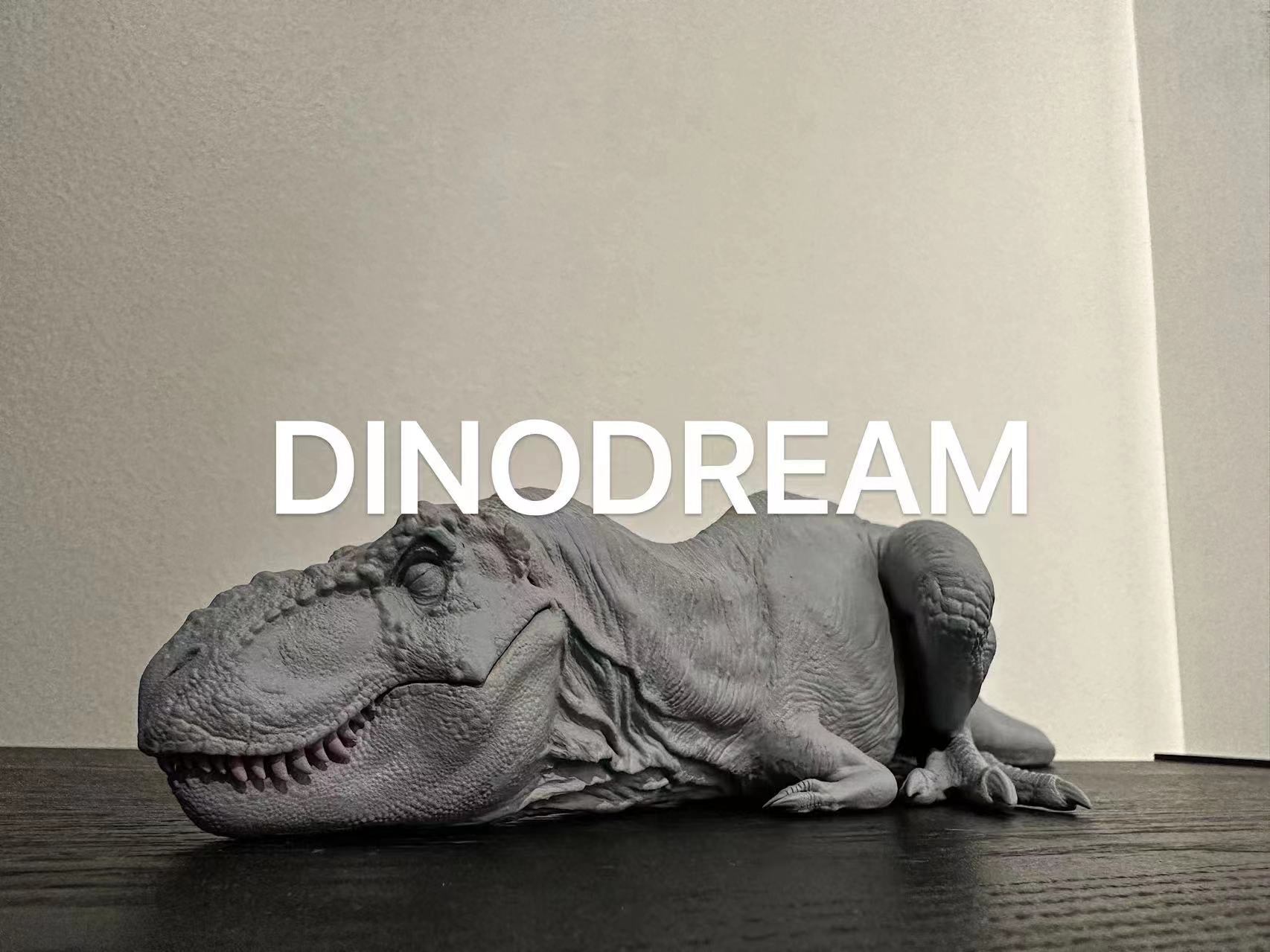 DINO DREAM 1/30 Scale Sleeping Trex Scene